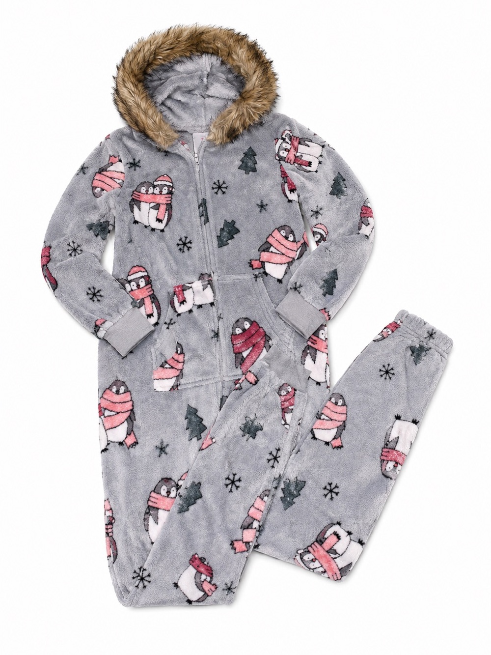 Holiday Time Onesie Pajama New